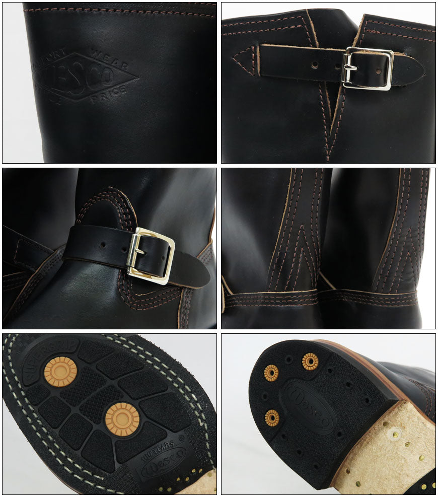 WESCO ウエスコ MISTER LOU 7600 ホースハイド エンジニアブーツ 10" Height 茶芯 馬革 ホーウィン HORWEEN ミスタールー