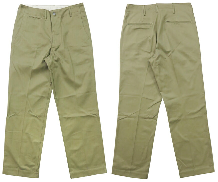 แวร์เฮาส์ WAREHOUSE Lot 1216 M-41 TYPE U.S.ARMY CHINO PANTS มิลิทารี ชิโนแพนท์
