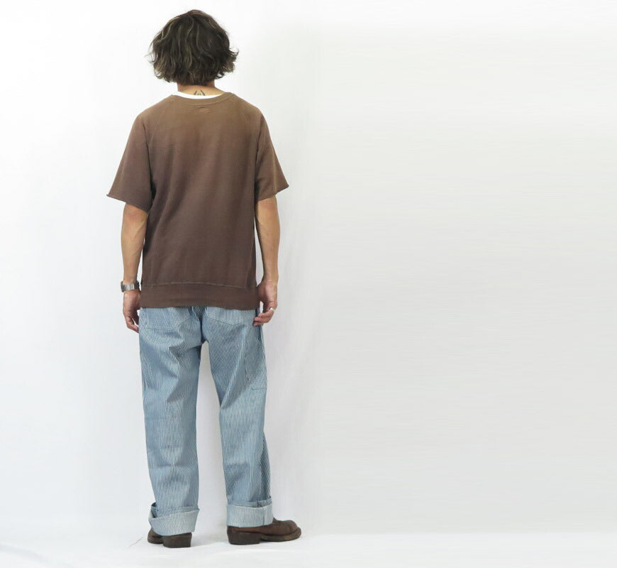 ウェアハウス WAREHOUSE Lot.1234 1920’S FREE LAND WAIST OVERALL ヒッコリーストライプ ワークパンツ