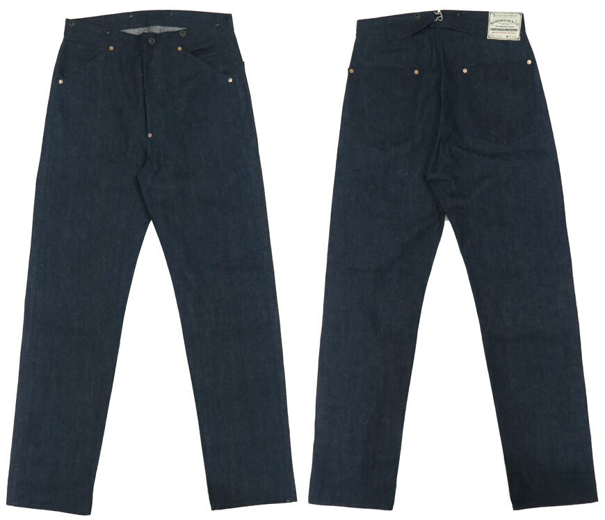 ウェアハウス WAREHOUSE Lot.1333 1910-15 No.3 デニム パンツ WAIST OVERALLS