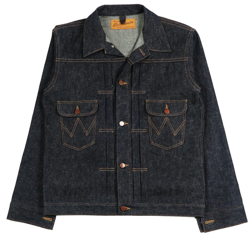 ウェアハウス WAREHOUSE Lot.2008 1947 MJ Pre-Rodeo デニム ジャケット 13.5oz 左綾 Wranglerタイプ 【2026年春夏新作】