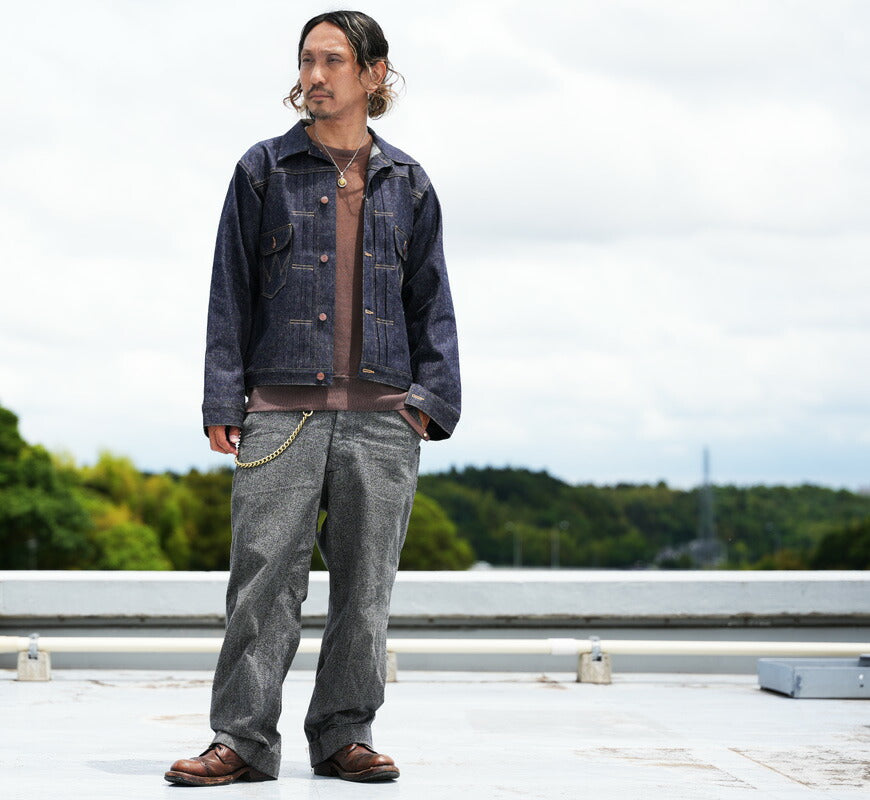 ウェアハウス WAREHOUSE Lot.2008 1947 MJ Pre-Rodeo デニム ジャケット 13.5oz 左綾 Wranglerタイプ 【2026年春夏新作】