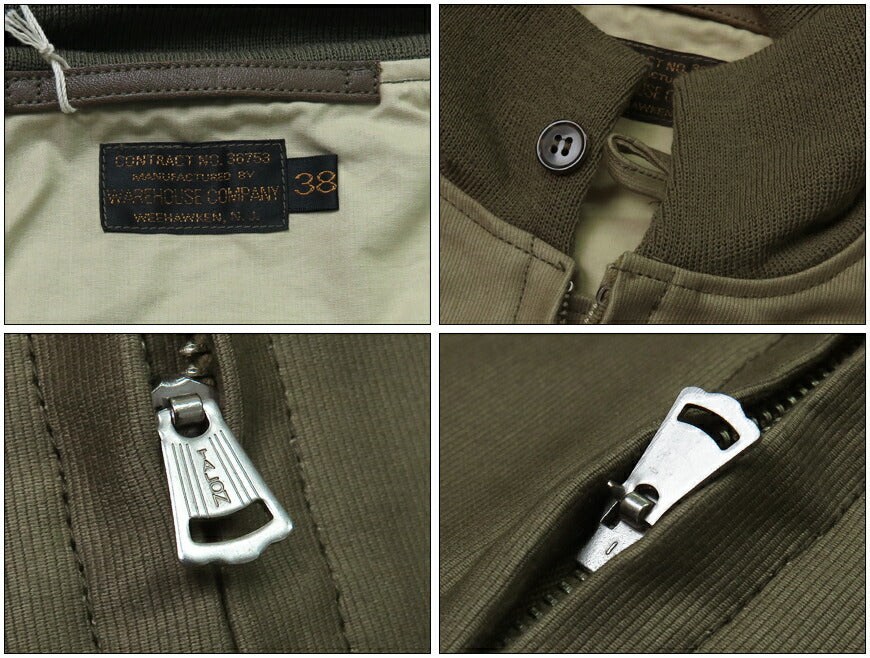 WAREHOUSE แจ็กเก็ตทหาร U.S.NAVY 36J1 Lot.2206