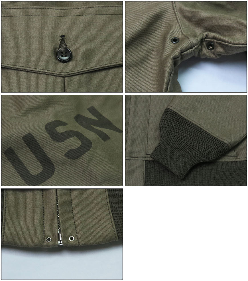 WAREHOUSE แจ็กเก็ตทหาร U.S.NAVY 36J1 Lot.2206