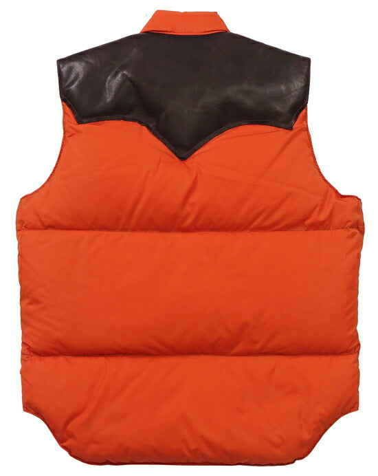 ウェアハウス WAREHOUSE ロッキーマウンテン フェザーベッド ROCKY MOUNTAIN FEATHERBED リップストップไนลอน ダウンเวสต์ ホースไฮด์ เลเซอร์ยอร์ค NYLON DOWN VEST ขนเป็ดขาว WH2221