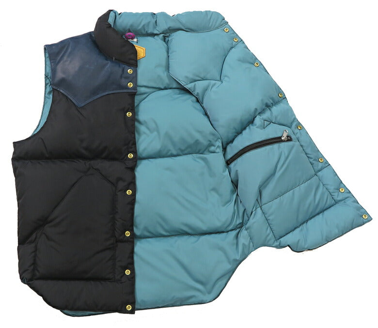 ウェアハウス WAREHOUSE ロッキーマウンテン フェザーベッド ROCKY MOUNTAIN FEATHERBED リップストップไนลอน ダウンเวสต์ ホースไฮด์ เลเซอร์ยอร์ค NYLON DOWN VEST ขนเป็ดขาว WH2221