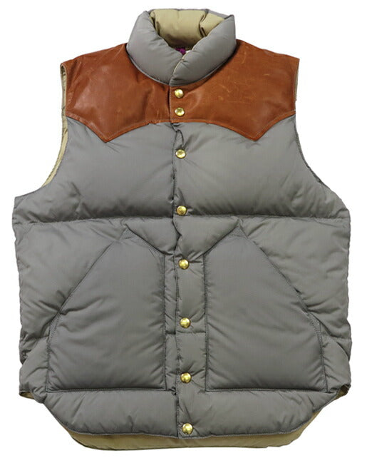 ウェアハウス WAREHOUSE ロッキーマウンテン フェザーベッド ROCKY MOUNTAIN FEATHERBED リップストップไนลอน ダウンเวสต์ ホースไฮด์ เลเซอร์ยอร์ค NYLON DOWN VEST ขนเป็ดขาว WH2221