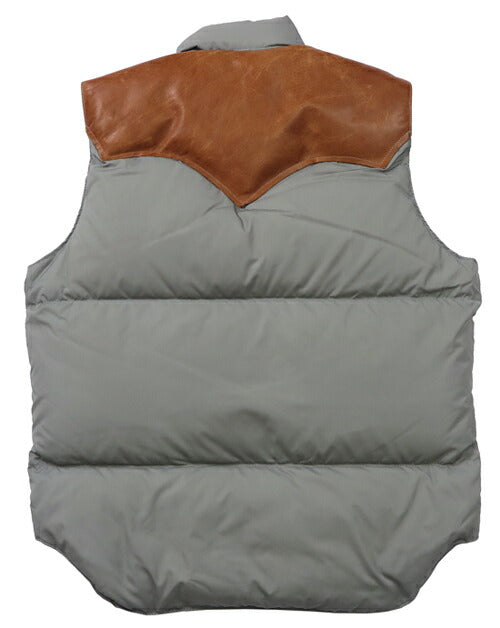 ウェアハウス WAREHOUSE ロッキーマウンテン フェザーベッド ROCKY MOUNTAIN FEATHERBED リップストップไนลอน ダウンเวสต์ ホースไฮด์ เลเซอร์ยอร์ค NYLON DOWN VEST ขนเป็ดขาว WH2221