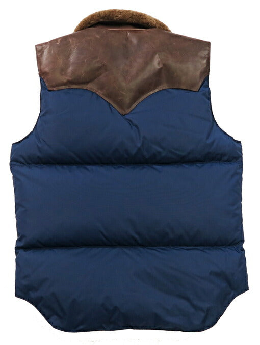 ウェアハウス WAREHOUSE ロッキーマウンテン フェザーベッド ROCKY MOUNTAIN FEATHERBED リップストップไนลอน คริสตี้ ダウンเวสต์ ホースไฮด์ เลเซอร์ยอร์ค NYLON DOWN VEST ขนเป็ดขาว WH2222