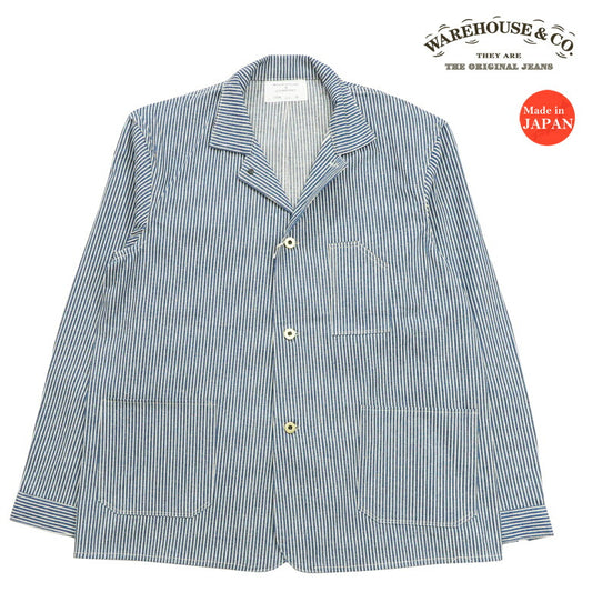 ウェアハウス WAREHOUSE Lot.2224 1920's フリーランド チョー ジャケット ヒッコリーストライプ カバーオール