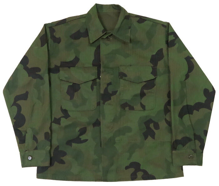 Warehouse WAREHOUSE Chaqueta utilitaria USMC de sarga espina de pescado P53 Lot.2226 camuflaje FIRST-TIME