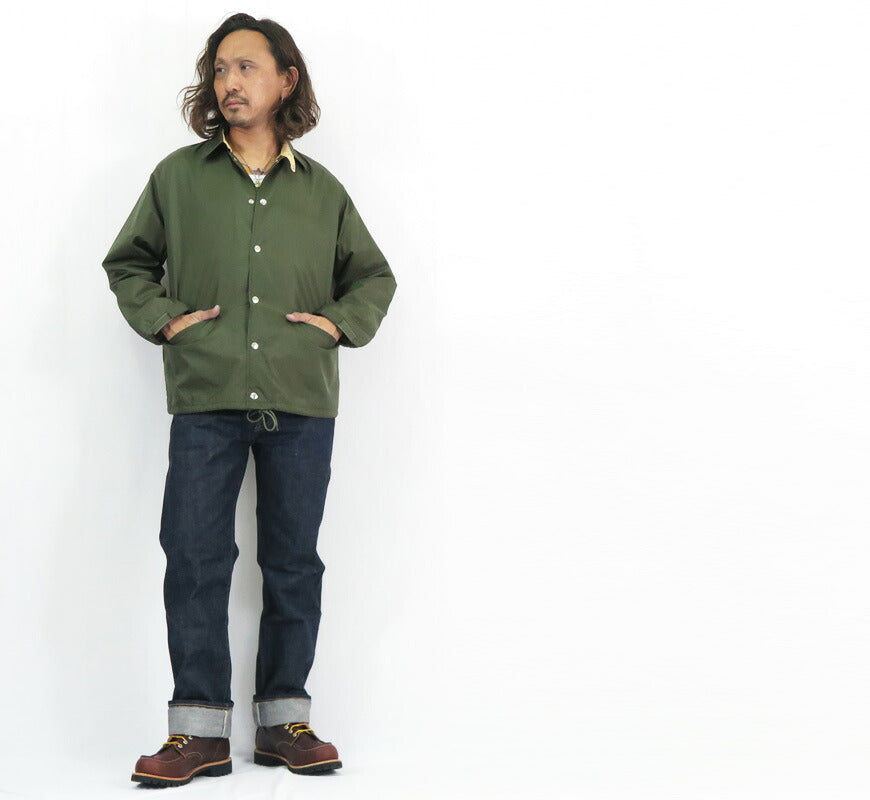 ウェアハウス WAREHOUSE ナイロン コーチジャケット 1970’S GUIDE AND COACH JACKET Lot.2230 ウインドブレーカー
