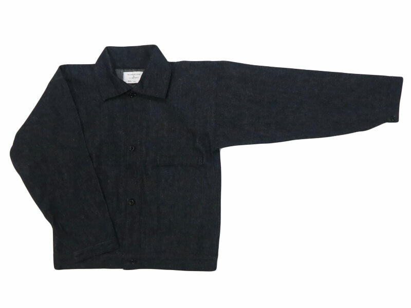 ウェアハウス WAREHOUSE Blusa de cuadros azul índigo y blanco de los años 1900 Lot.2231, chaqueta de mezclilla