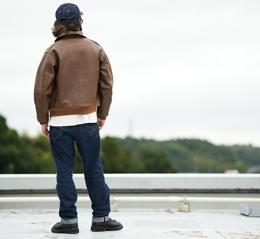 ウェアハウス WAREHOUSE Chaqueta de vuelo tipo A-2 Werber Leather Coat Co. MODELO PRIMERO ORDER NO.33-1729 Lot.2232