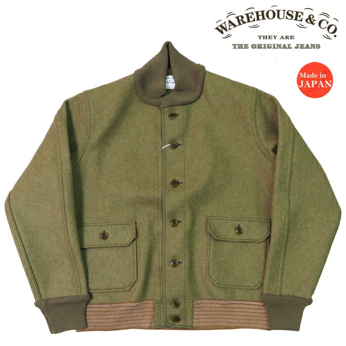ウェアハウス WAREHOUSE A-1 スタイル ウールメルトン ジャケット Lot.2233