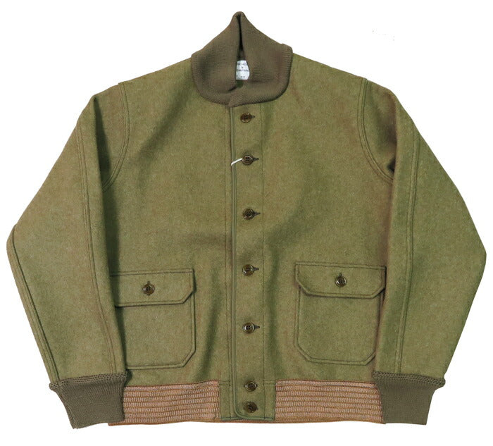 ウェアハウス WAREHOUSE A-1 スタイル ウールメルトン ジャケット Lot.2233