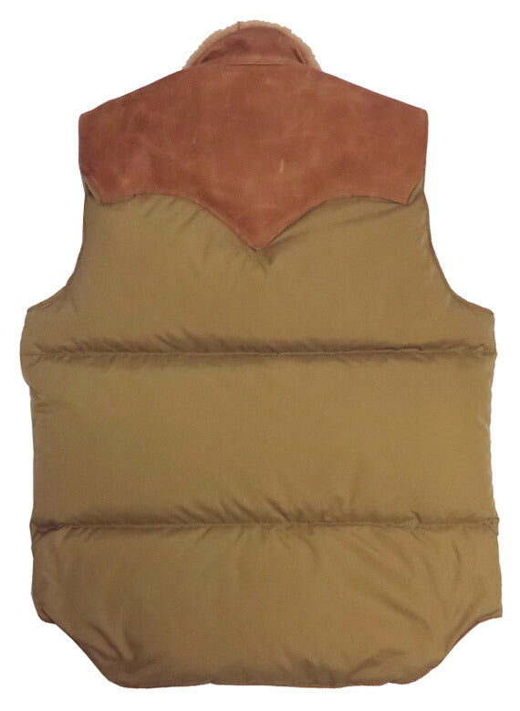 ウェアハウス WAREHOUSE ロッキーマウンテン フェザーベッド ROCKY MOUNTAIN FEATHERBED ไนลอน คริสตี้ เสื้อกั๊กดาวน์ โยคหนังม้าฮอร์สไฮด์ NYLON CHRISTY DOWN VEST ขนเป็ดขาว WH2235