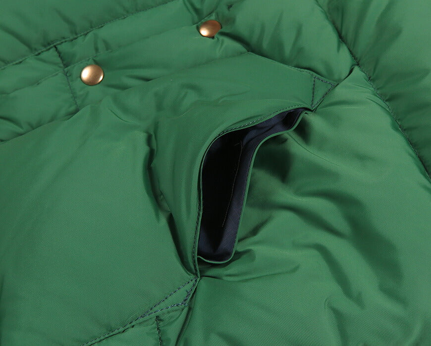 ウェアハウス WAREHOUSE ロッキーマウンテン フェザーベッド ROCKY MOUNTAIN FEATHERBED ナイロン ダウンベスト ホースハイド レザーヨーク NYLON DOWN VEST ホワイトダックダウン WH2245 【2026年秋冬新作】