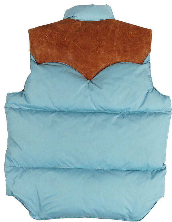 ウェアハウスWAREHOUSEロッキーマウンテンフェザーベッドROCKYMOUNTAINFEATHERBEDナイロンダウンベストホースハイドレザーヨークNYLONDOWNVESTホワイトダックダウンWH2234【2025年秋冬新作】