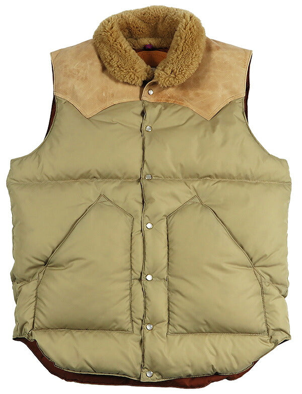 ウェアハウス WAREHOUSE ロッキーマウンテン フェザーベッド ROCKY MOUNTAIN FEATHERBED ナイロン クリスティ ダウンベスト ホースハイド レザーヨーク NYLON CHRISTY DOWN VEST ホワイトダックダウン WH2246 【2026年秋冬新作】