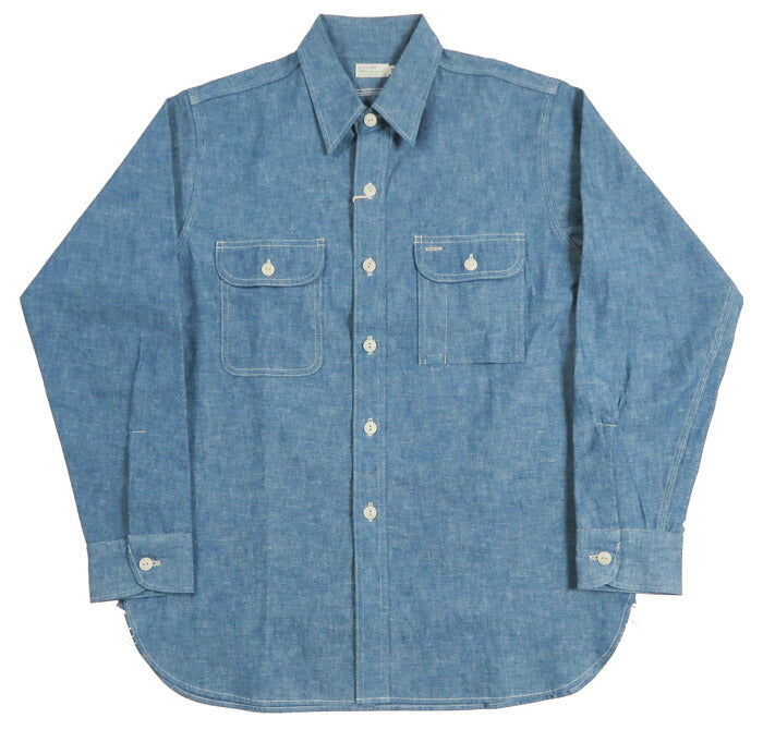 ウェアハウス WAREHOUSE 長袖 シャンブレー シャツ BIG YANK タイプ Lot.3048 【2026年春夏新作】
