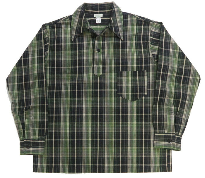 ウェアハウス WAREHOUSE Lot 3063 1930er WPA Einstecktaschen Pullover Flanell-Karohemd