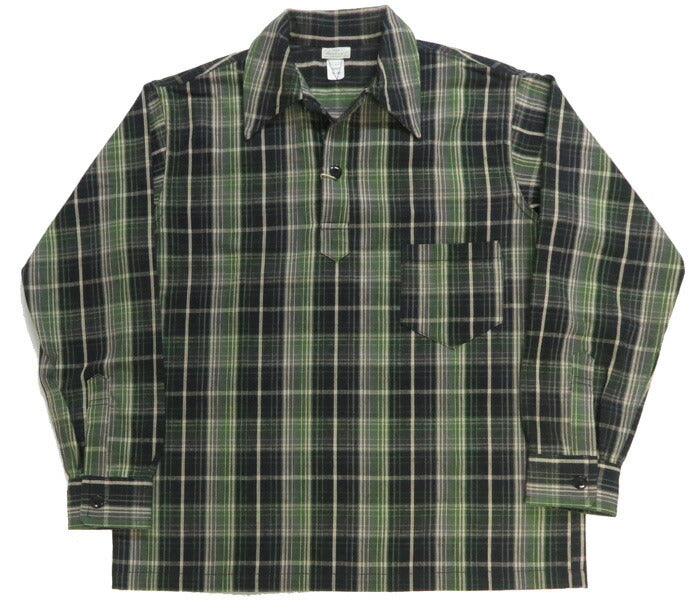 ウェアハウス WAREHOUSE Lot 3063 1930er WPA Einstecktaschen Pullover Flanell-Karohemd