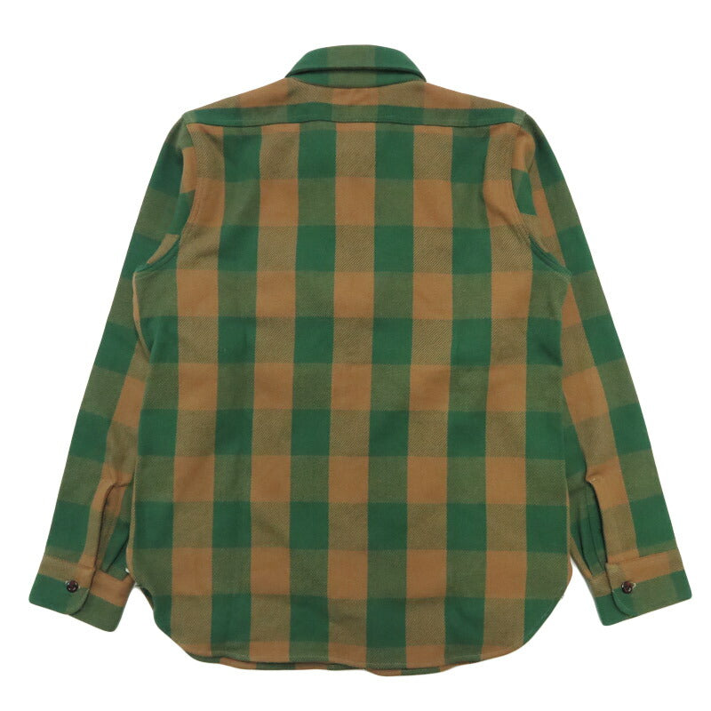 Warehouse WAREHOUSE Lot 3104 Kariertes Langarm Flanellhemd Muster A