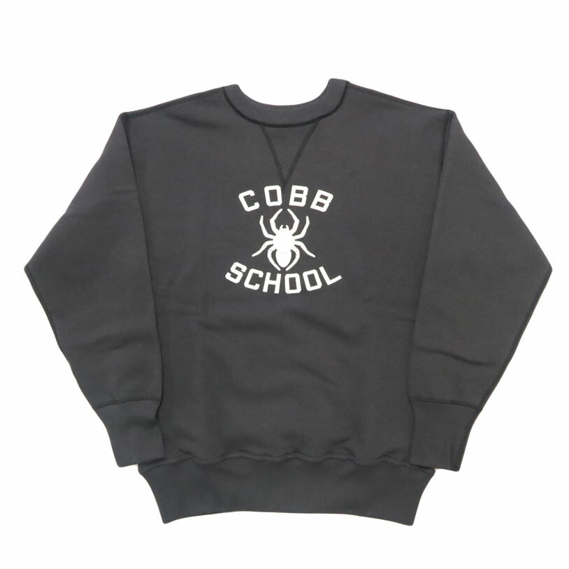 ウェアハウス WAREHOUSE Langarm Rundhals Print Sweatshirt Lot.401 "COBB SCHOOL" 4-Nadel