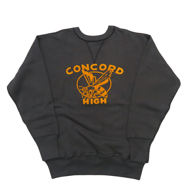 ウェアハウス WAREHOUSE 長袖 クルーネック プリント スウェット Lot.401 "CONCORD HIGH" 4本針