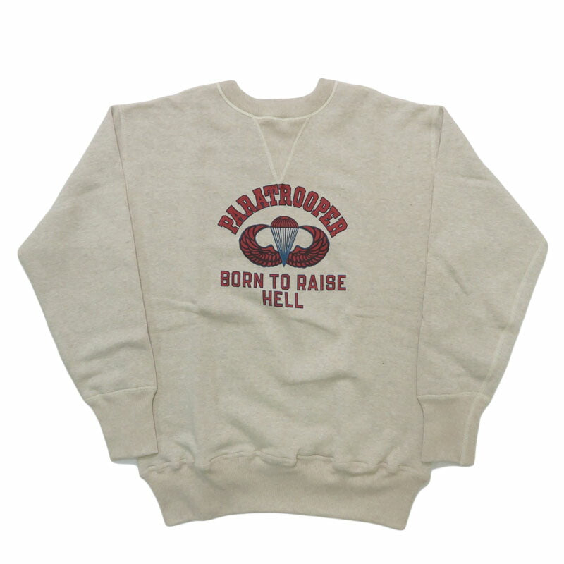 ウェアハウス WAREHOUSE 長袖 クルーネック プリント スウェット Lot.401