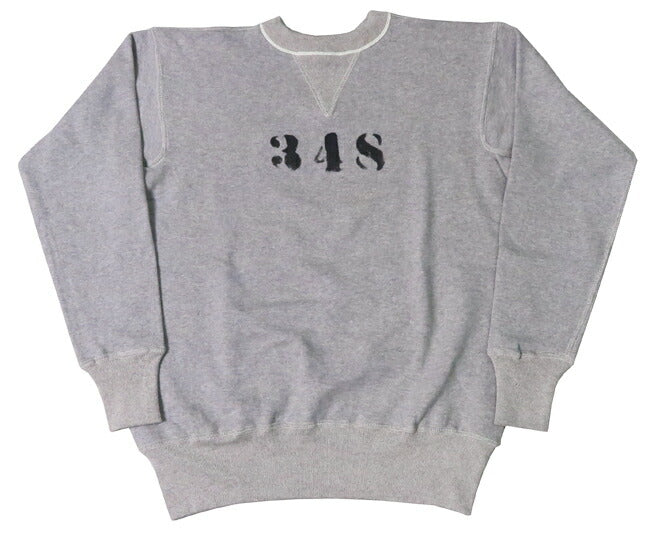 Warehouse WAREHOUSE Set-in Freedom Sleeve Doppel-V Rundhals Sweatshirt Print 348 Lot.403 【Frühjahr/Sommer 2025 Neu】