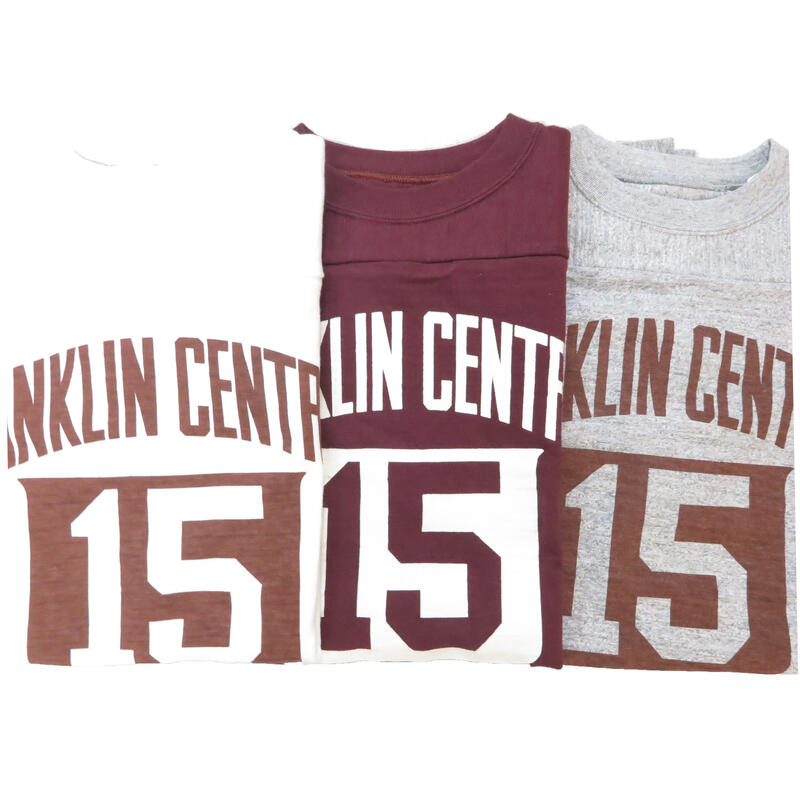 ウェアハウス WAREHOUSE 7分袖 Tシャツ フットボール ”FRANKLIN CENTRAL" WH4063-FRANKLIN
