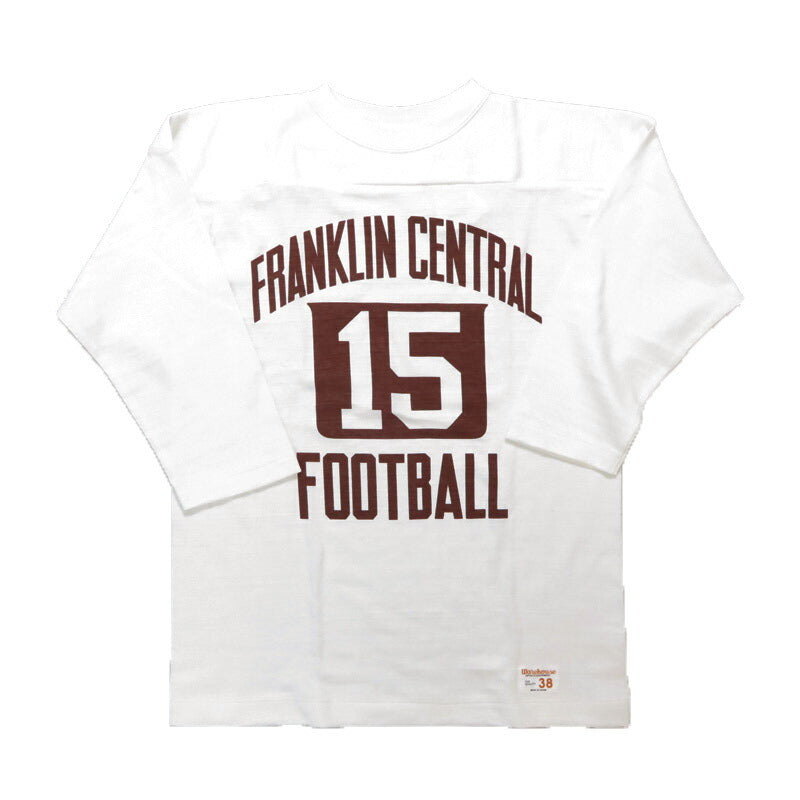 ウェアハウス WAREHOUSE 7分袖 Tシャツ フットボール ”FRANKLIN CENTRAL" WH4063-FRANKLIN