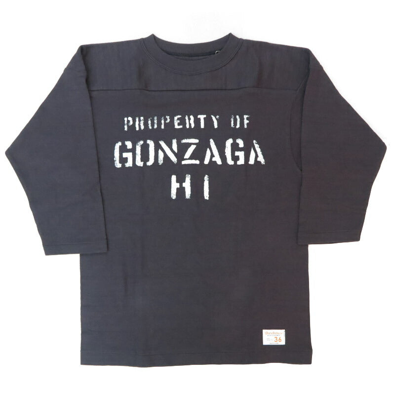 ウェアハウス WAREHOUSE 3/4-Arm T-Shirt Football „GONZAGA HI“ WH4063-GONZAGA
