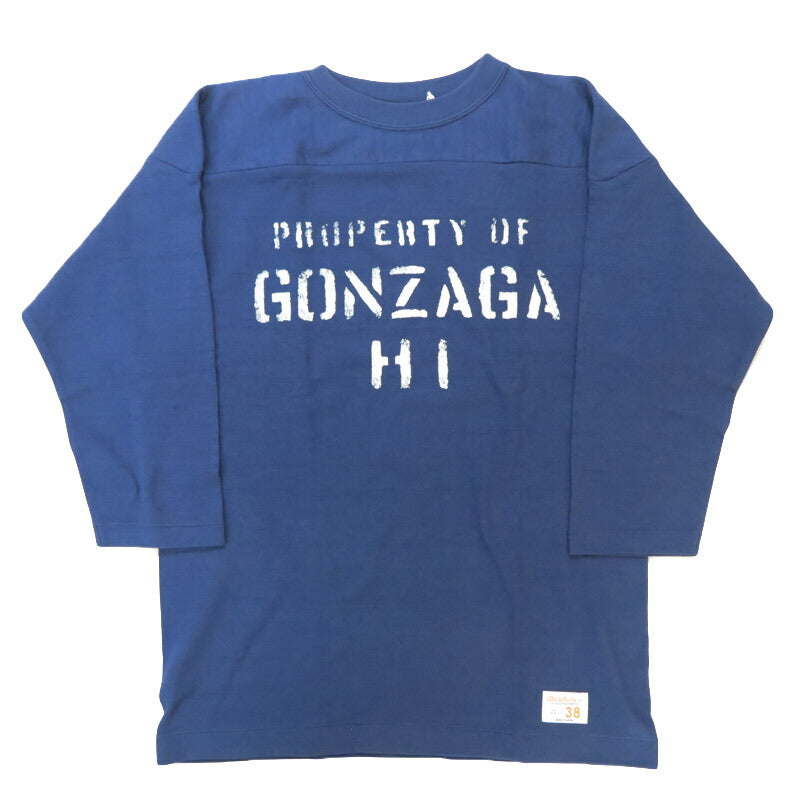 ウェアハウス WAREHOUSE 3/4-Arm T-Shirt Football „GONZAGA HI“ WH4063-GONZAGA