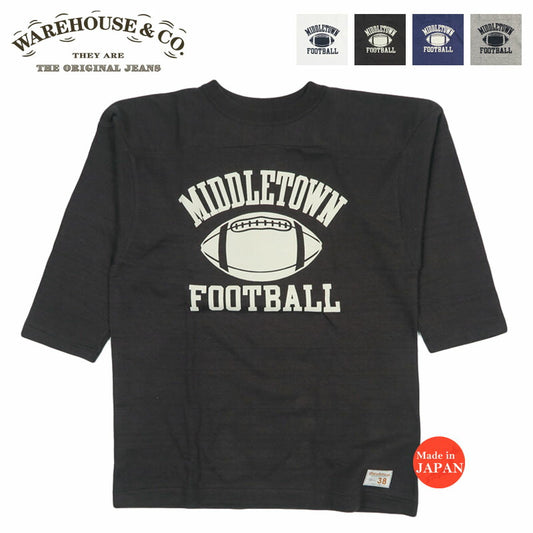 ウェアハウス WAREHOUSE Lot.4063 7分袖 Tシャツ フットボール