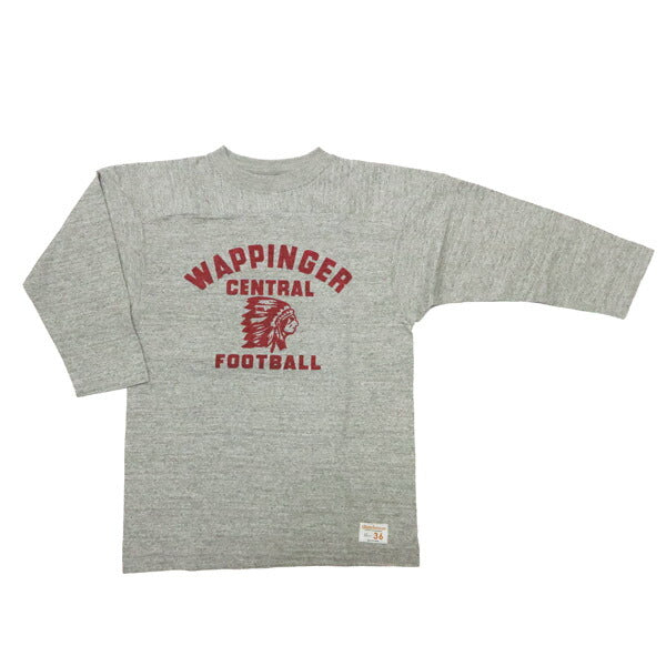 ウェアハウス WAREHOUSE Lot.4063 3/4-Arm T-Shirt Football WAPPINGER