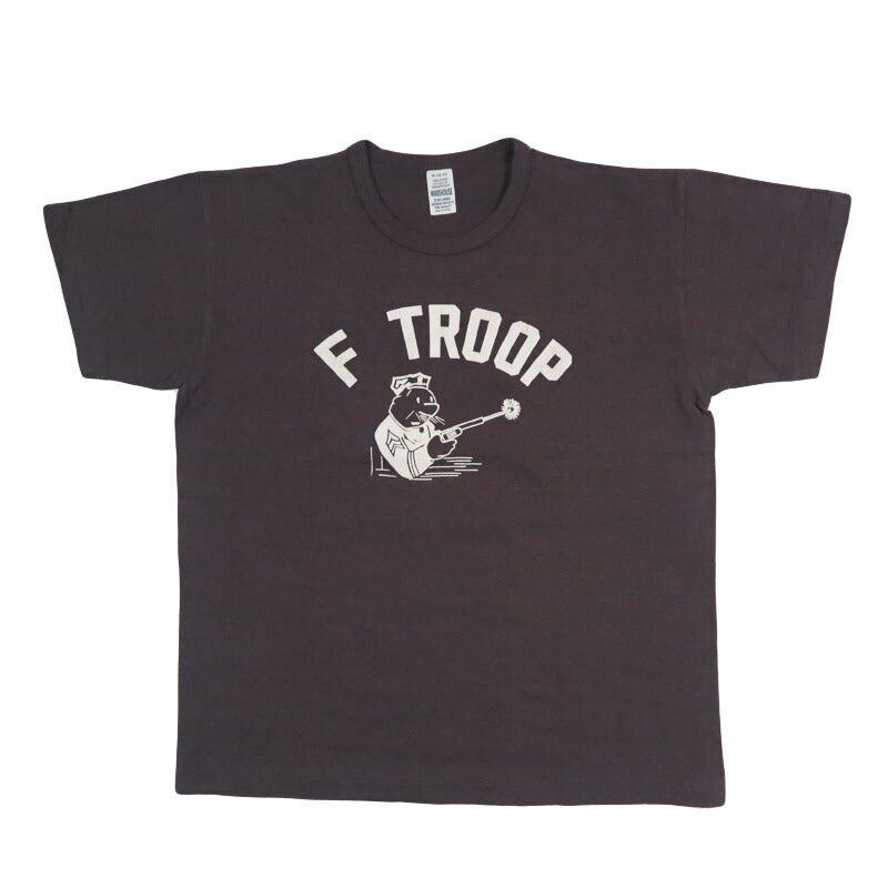 ウェアハウス WAREHOUSE เสื้อยืดแขนสั้นพิมพ์ลาย "F TROOP" ของมือสอง 4064 【คอลเลกชันฤดูใบไม้ผลิ/ฤดูร้อน 2026】