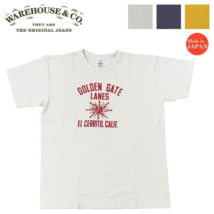 ウェアハウス WAREHOUSE 半袖 プリントTシャツ GOLDEN GATE 2nd hand セカンドハンド セコハン 4064
