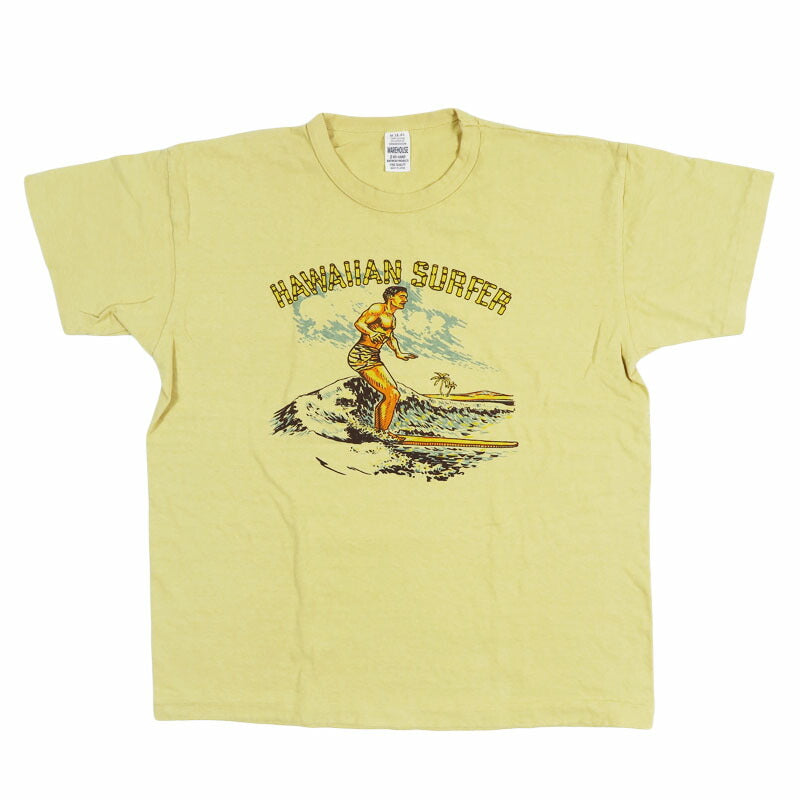 ウェアハウス WAREHOUSE 半袖 プリントTシャツ "HAWAIIAN SURFER" 2nd hand セカンドハンド セコハン 4064 【2026年春夏新作】