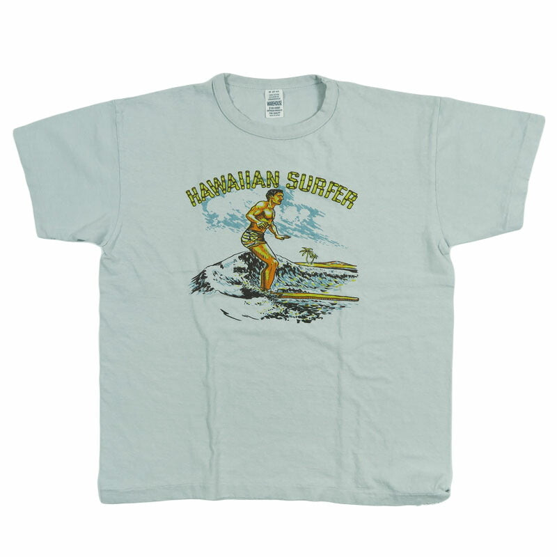 ウェアハウス WAREHOUSE 半袖 プリントTシャツ "HAWAIIAN SURFER" 2nd hand セカンドハンド セコハン 4064 【2026年春夏新作】