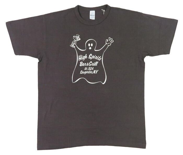 ウェアハウス WAREHOUSE 半袖 プリントTシャツ HIGH SPIRITS 2nd hand セカンドハンド セコハン 4064