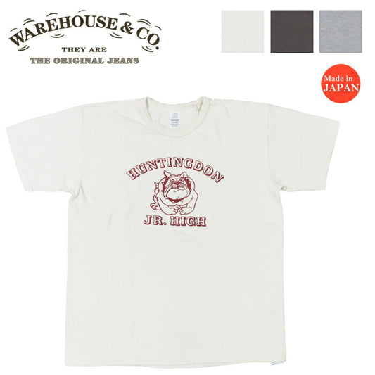 ウェアハウス WAREHOUSE 半袖 プリントTシャツ HUNTINGTON 2nd hand セカンドハンド セコハン 4064