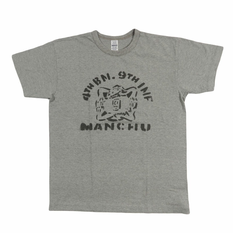 WAREHOUSE เสื้อยืดแขนสั้นพิมพ์ลาย "KEEP UP THE FIRE" มือสอง 4064 【คอลเลกชันฤดูใบไม้ผลิ-ฤดูร้อน 2026】
