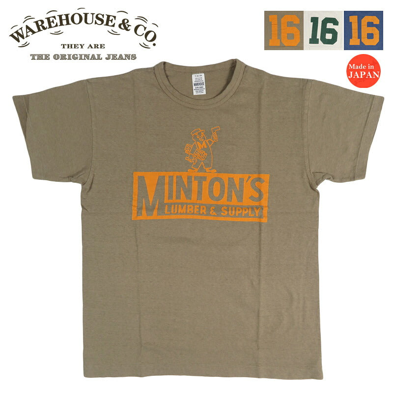 ウェアハウス WAREHOUSE 半袖 プリントTシャツ