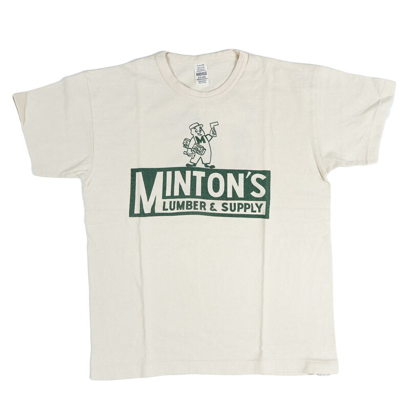 ウェアハウス WAREHOUSE 半袖 プリントTシャツ "MINTON'S" 2nd hand セカンドハンド セコハン 4064 【2026年春夏新作】