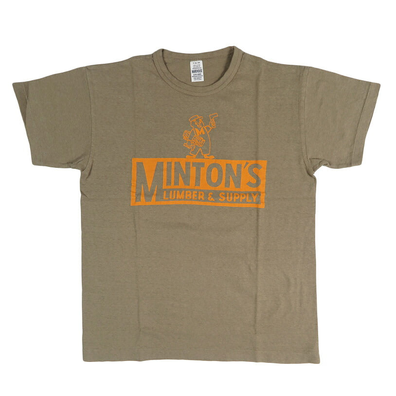 ウェアハウス WAREHOUSE 半袖 プリントTシャツ "MINTON'S" 2nd hand セカンドハンド セコハン 4064 【2026年春夏新作】