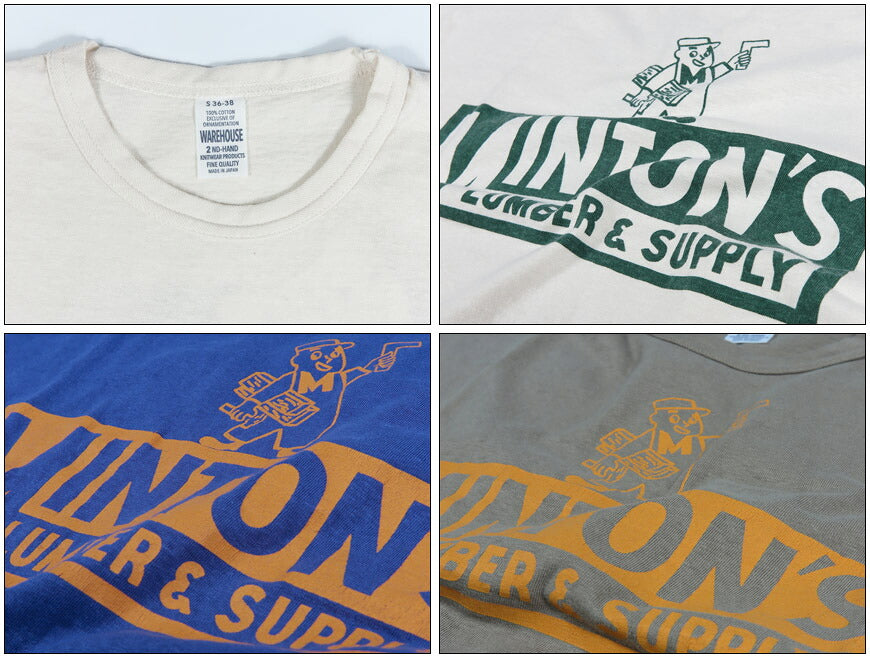 ウェアハウス WAREHOUSE 半袖 プリントTシャツ