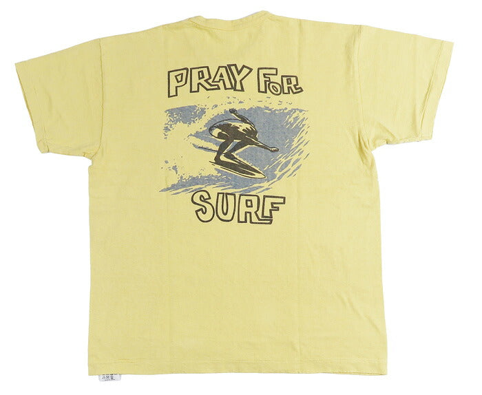 ウェアハウス WAREHOUSE 半袖 プリントTシャツ "PRAY FOR SURF" 2nd hand セカンドハンド セコハン 4064